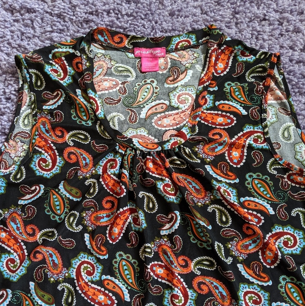 Prestige Edge Paisley Top